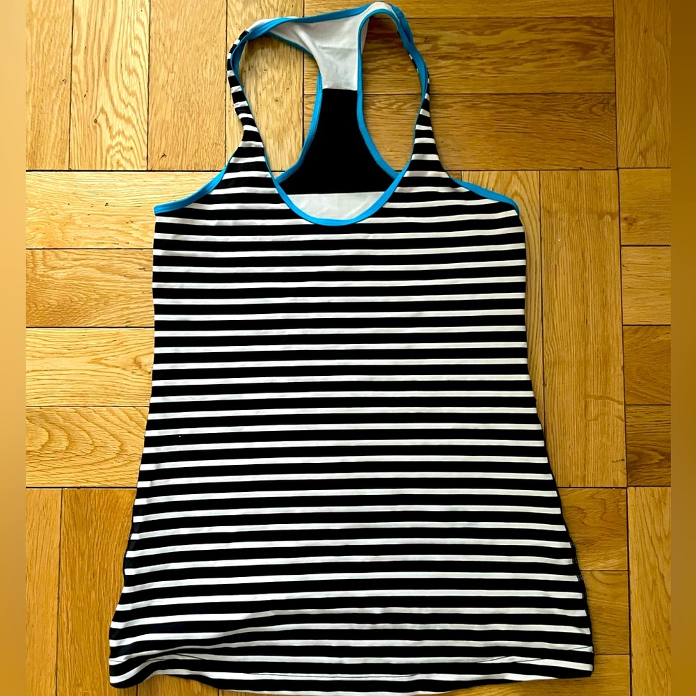 Limited edition Lululemon striped tank